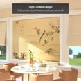 thumbnail image 2 of Red Lantern Bamboo Window Shade Blind - Rising Sun 72" W, 2 of 7