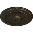 thumbnail image 3 of Ekena Millwork 11 1/4"OD x 1 1/8"P Linus Ceiling Medallion, Hand-Painted Stone Hearth, 3 of 6