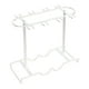 thumbnail image 1 of Soporte para copas de vino de encimera, organizador de copas de vino, estante de almacenamiento de copas de mesa Blanco, 1 of 9