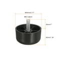 thumbnail image 2 of Uxcell 4 pack M8 x 1.18 x 2.17 inch Furniture Legs, Plastic Sofa Coach Legs Tapered Replacement Legs, 2 of 6