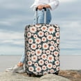 thumbnail image 4 of Uemuo Daisies Flowers Printed Washable Luggage Cover - Fashion Suitcase Protector Fits 18-32 Inch Luggage -Large, 4 of 9
