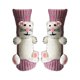 thumbnail image 2 of Calcetines de animales, regalos de año , antideslizantes, novedosos, calcetines gruesos de tubo medio para dormitorio Gatito rosa, 2 of 10