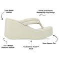 thumbnail image 4 of Journee Collection Womens Shareene Tru Comfort Foam Slip On Platform Wedge Sandals, 4 of 6