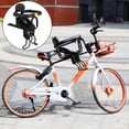 thumbnail image 3 of Asiento de para niños, portabebés / silla de bebé de montaje frontal de desmontaje , asiento de seguridad ajustable para niños Zulema Asiento de bicicleta para niños, 3 of 8