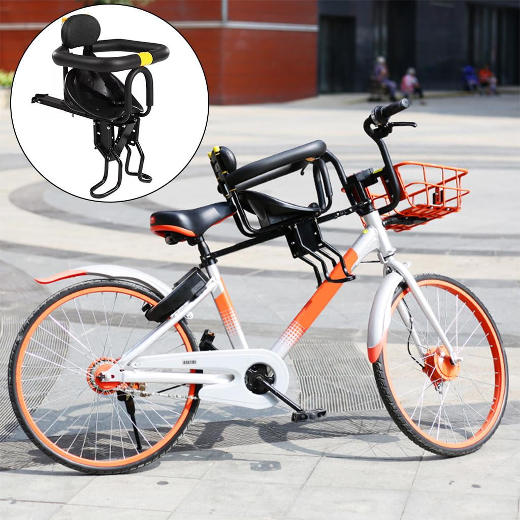 Siege Enfant Enfant Support avant Siege Bebe Porte Velos avec Main Courante pour Adulte Fixation Velo