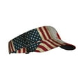 thumbnail image 7 of America Canada Flag Sports Sun Visor Hats Adjustable Sun Visor Caps For Women And Men, 7 of 7