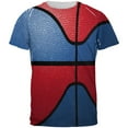 thumbnail image 1 of Championship Basketball Royal Blue & Red All Over Mens T Shirt Multi 2XL, 1 of 2