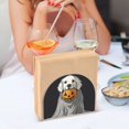 thumbnail image 3 of Yayeee Napkin Holder for Table Set of 2 Kitchen Paper Tissue Organization, White Halloween Dog, 3 of 8