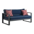 thumbnail image 4 of Tommy Hilfiger Monterey Outdoor Sofa in Gray Gunmetal, 4 of 12