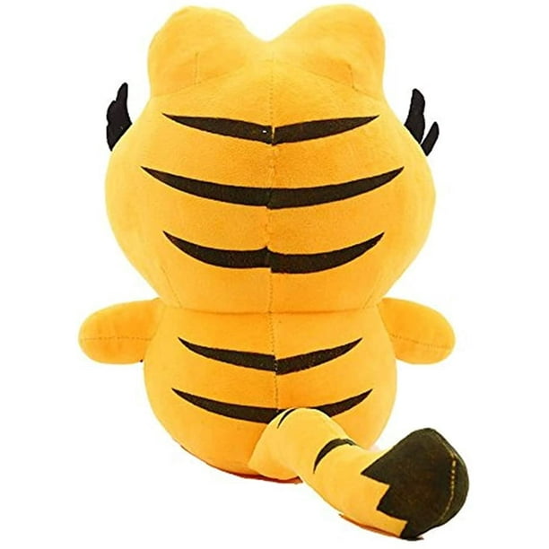 Mignon Garfield le chat poupées en peluche cadeaux jouets oreillers en  peluche garçons filles chat jaune animaux dessins animés (25 cm, 1 pièce) 