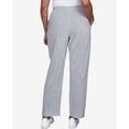 thumbnail image 5 of Alfred Dunner Womens Petite Casual Short Length Velour Pant, 5 of 6