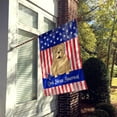 thumbnail image 2 of Carolines Treasures BB3119CHF Patriotic USA English Bulldog Fawn Flag Canvas House Size, 2 of 4