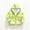 Green, variant on Winter Baby Girls and Boys Warm Jackets Fashion Solid Color Cute Plush Thickening Keep Warm Zipper Hoodie Coat