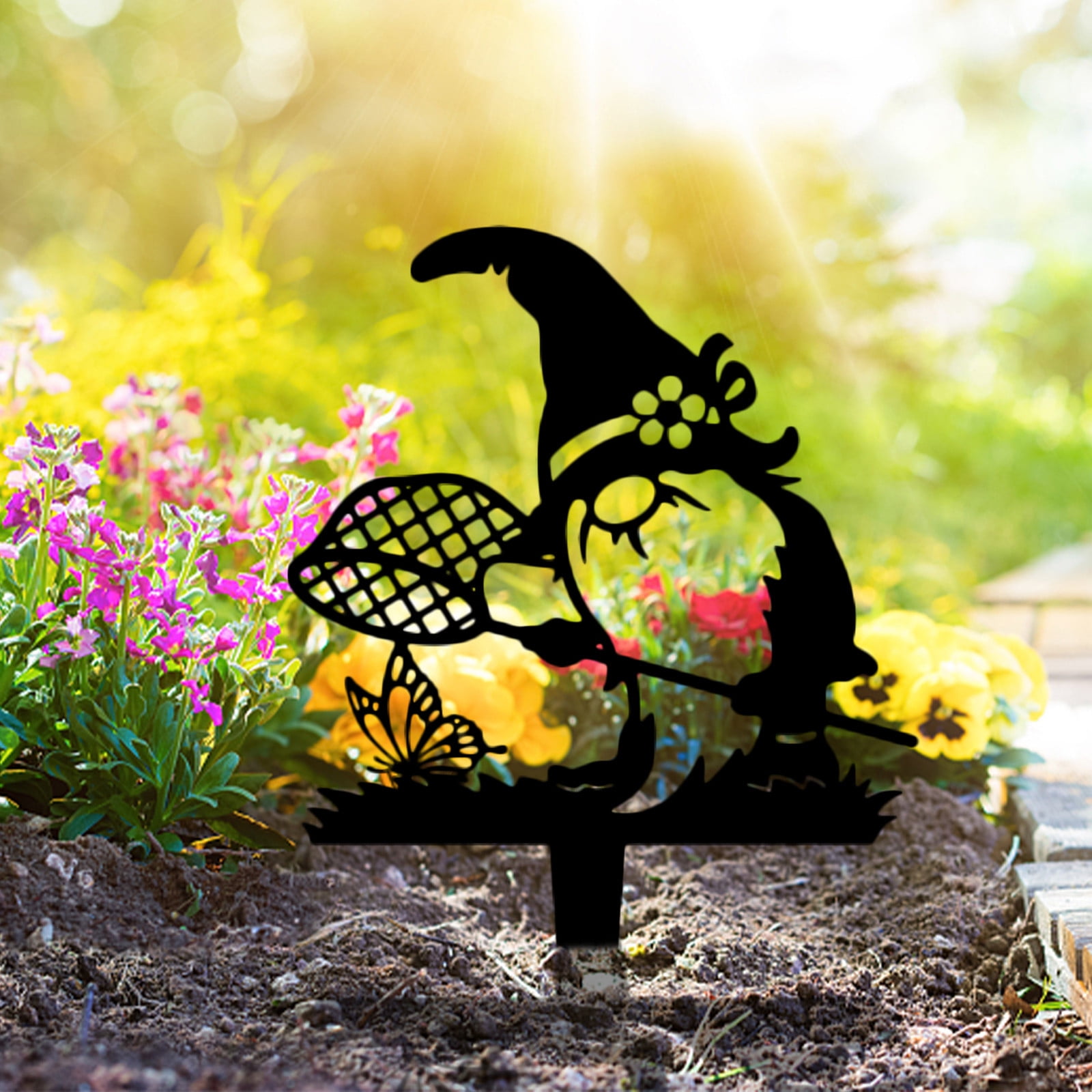 Statue De Jardin Zombie Avec Lanterne LED En Résine Pour Extérieur, Jardin, Terrasse, Cour, Pelouse