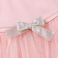 thumbnail image 5 of LYMAYTER ‌‌Baby Girl Smocked Romper Bubble Bodysuit Mesh Tulle Princess Dress Cake Smash Outfit‌ 3-24M‌‌‌, 5 of 8
