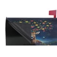 thumbnail image 4 of Ryvnso Mailbox Cover Magnetic Apples Deer Tree Mailbox Wrap Large Size 25.5x21 Inch, 4 of 8