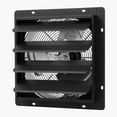 thumbnail image 1 of KFFKFF 14 inch Shutter Exhaust Fan, Wall Mounted Attic Vent Fan with Smart Programming Variable Speed Temperature Control, 2000 CFM,EC Motor,Timer, Black, 1 of 9