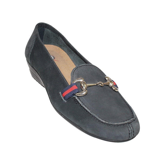 MOCASINES CASUALES JULIO DE MUCHA MUJER MARINO GAMUZA 28218 Leon 28218p