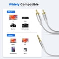 thumbnail image 2 of Adaptador de audio estéreo RCA MOSWAG de 3,5 mm macho a 2RCA macho, 2 of 6
