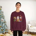 thumbnail image 5 of Merry Chickmas Sweatshirts, Chicken Sweatshirts, Christmas Sweatshirts, 5 of 5