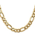 thumbnail image 2 of Primal Gold 14 Karat Yellow Gold 8.75mm Flat Figaro Chain, 2 of 4