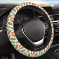 thumbnail image 5 of Zufioo Cartoon Carrot Print Elastic Steering Wheel Cover, Anti-Slip Car Interior Protector for SUV, Truck, Van, 5 of 6