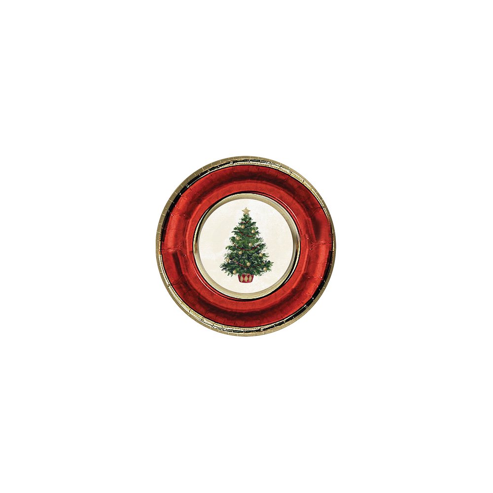 Christmas Tree 12" Plates (8 Pack) Party Supplies