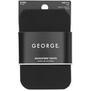 George Girls Tights, 1 Pack Microfiber Stockings (Little Girls & Big Girls)