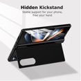 thumbnail image 2 of Funda YQODSZ para Samsung Galaxy Z Fold 4 con soporte, color negro, 2 of 7