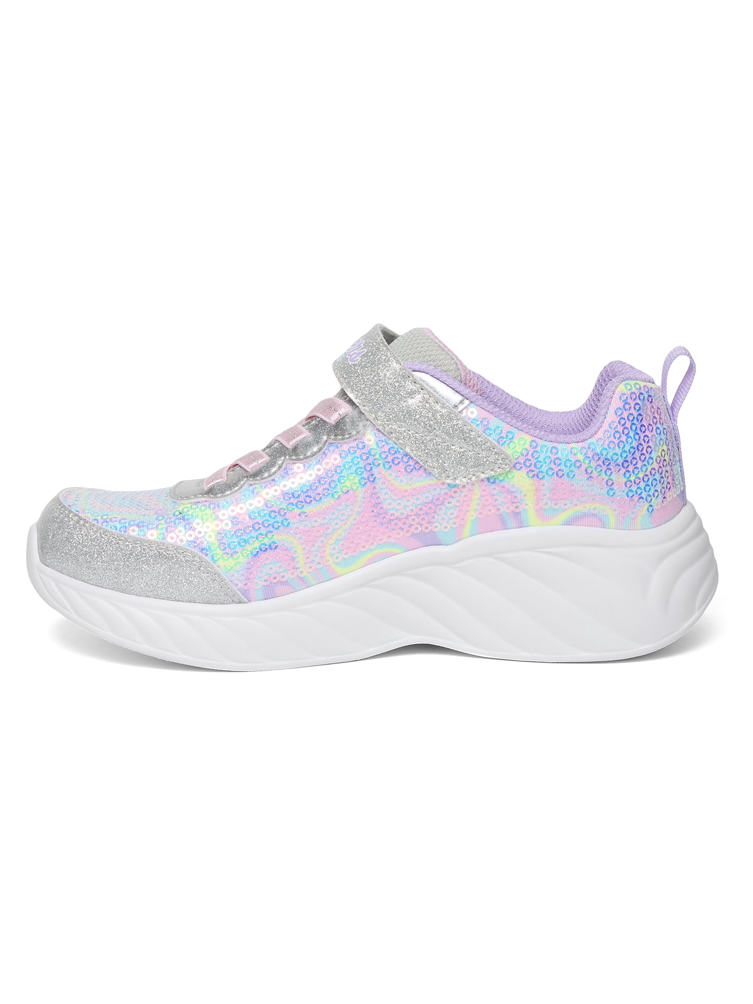 Skechers Kids Unicorn Dancer-Light Up Velcro Strap Sneakers
