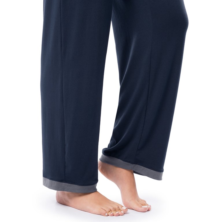 Fit For Me By Fruit of The Loom Plus Size V-neck Pajama Set