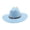 Light Blue-ZcXwL, variant on OJSFQUFP Cowboy Hat for Women and Men with Shapeable Wide Brim Cattleman Western Hats for Cowboys And