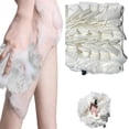 thumbnail image 1 of Esponja de baño 2 en 1, esponja de baño Loufee, depurador de ducha para el cuerpo, esponja de baño exfoliante con correa ajustable (talla única, 1 unidad), 1 of 6