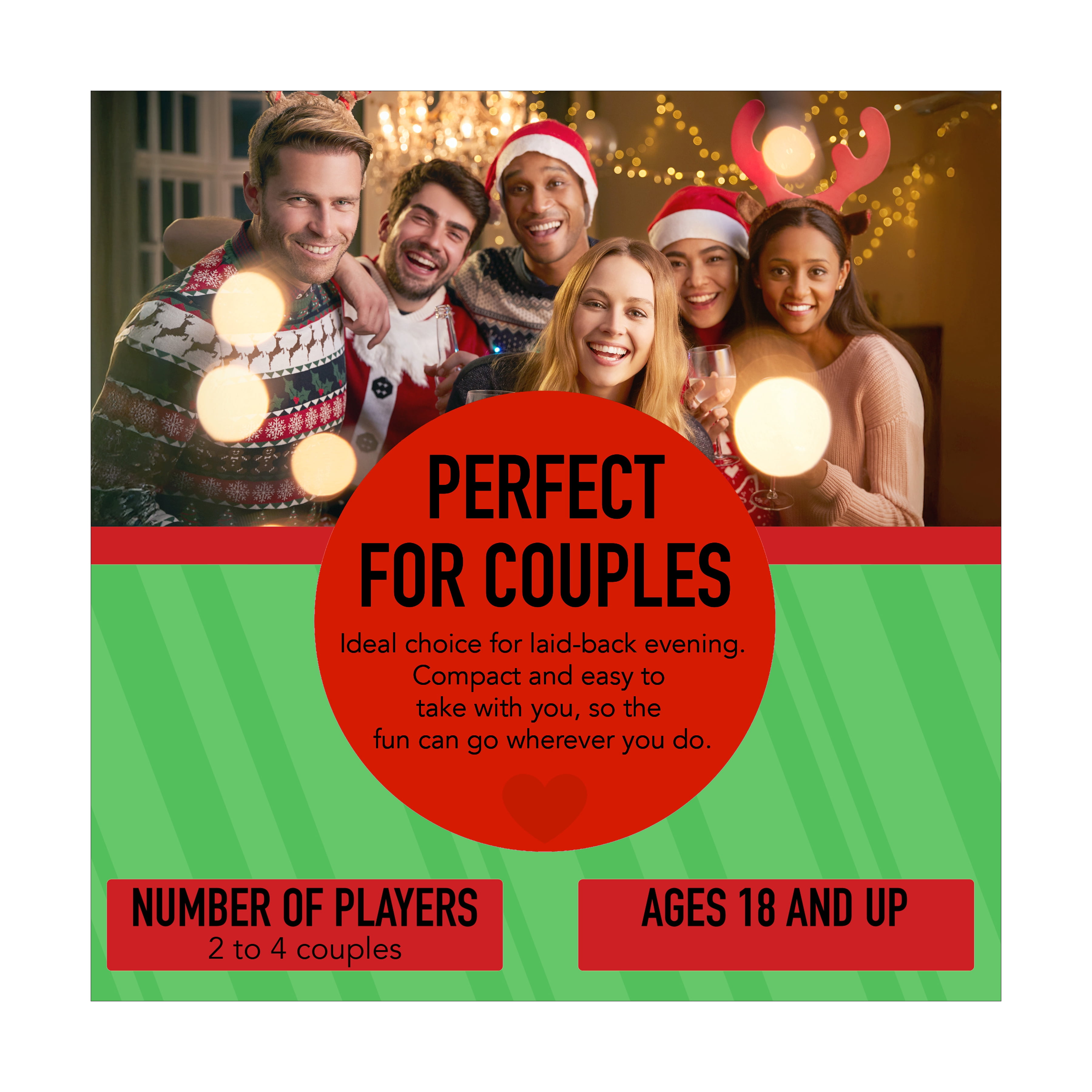 University Games The Ultimate Couples Quiz - Holiday Edition