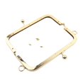 thumbnail image 3 of AMLESO Metal Purse Frame Bag Clutch Frame Handle for Handle Bag Making Sewing Craft Light Gold, 3 of 8