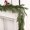 5FT, variant on Artificial Weeping Cedar Garland, All Faux Draping Fake Evergreen Cypress Greenery Swag, Wired Synthetic Vine for Mantel Table Stair Arch Farmhouse Christmas Decor(5FT 6FT 9FT)