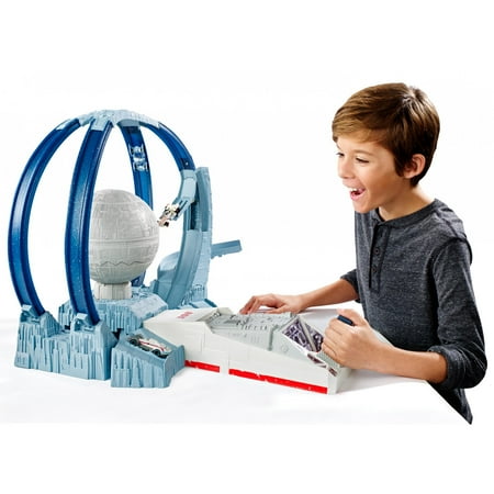 Hot Wheels Star Wars Carships Death Star Revolution Race Track Set