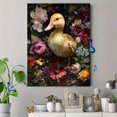 thumbnail image 4 of Floral Duckling Decorative Canvas Print Hotel Home Wall Decor, 4 of 8