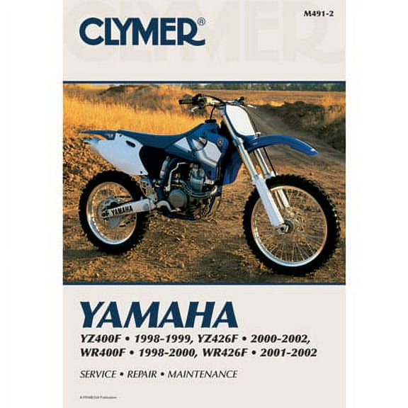 Clymer Repair Manuals for Yamaha YZ400F 1998-1999