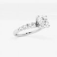 thumbnail image 2 of Ariana Jewel 1.6 Ct Round Cut Diamond Wedding Ring - 14K White Gold Plated Ring for Gift - Engagement Diamond Jewelry for Women's - Beautiful Full Eternity Designer Bands - Valentine Proposal Rings, 2 of 2