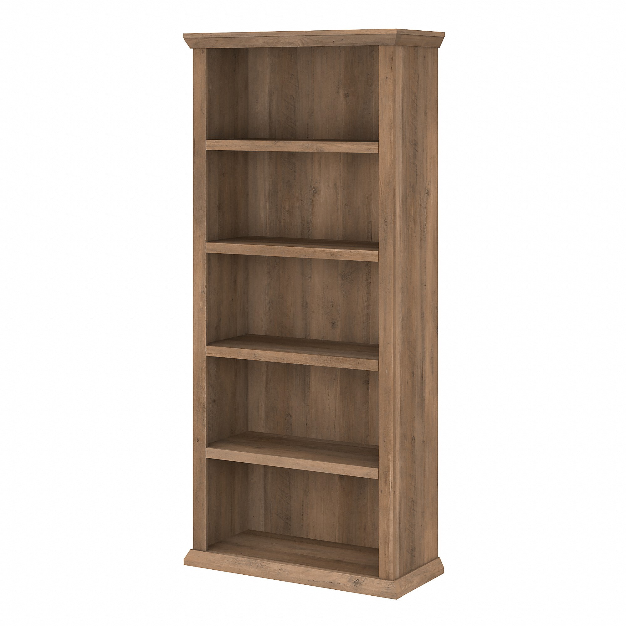 Bush Furniture Yorktown Tall 5 Shelf Bookcase