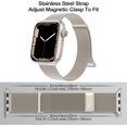 thumbnail image 2 of CIRUTVAL Compatible with Apple Watch Band 42mm 44mm 45mm 49mm 38mm 40mm 41mm,Stainless Steel Mesh Loop Magnetic Clasp for iWatch Ultra Series 9 8 SE 7 6 5 4 3 2 Women Men, 2 of 9