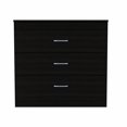 thumbnail image 7 of 29" Black Three Drawer Dresser, 7 of 7