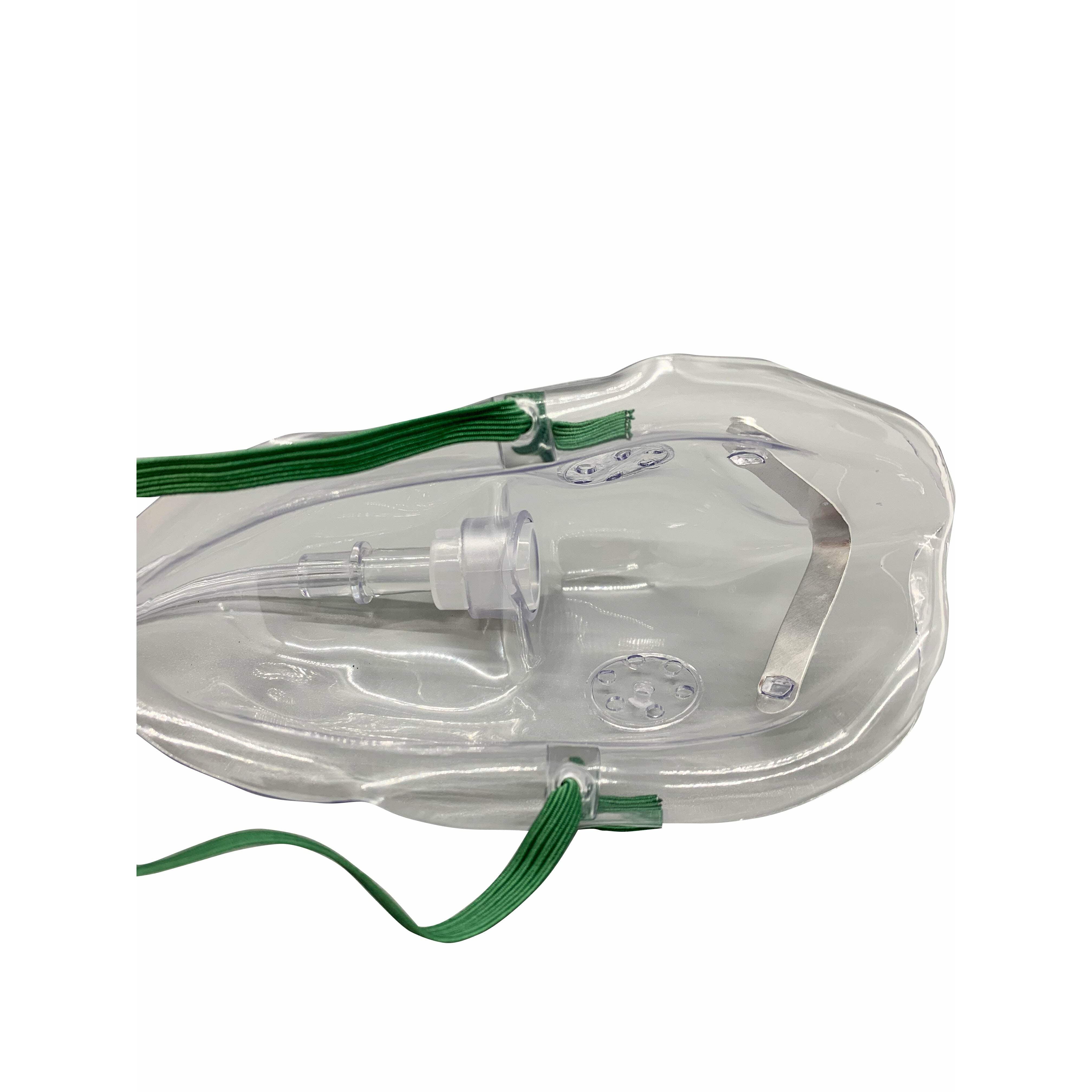 Endure Industries Oxygen Mask And Tubing, Elongated, Adult, Pack of 5