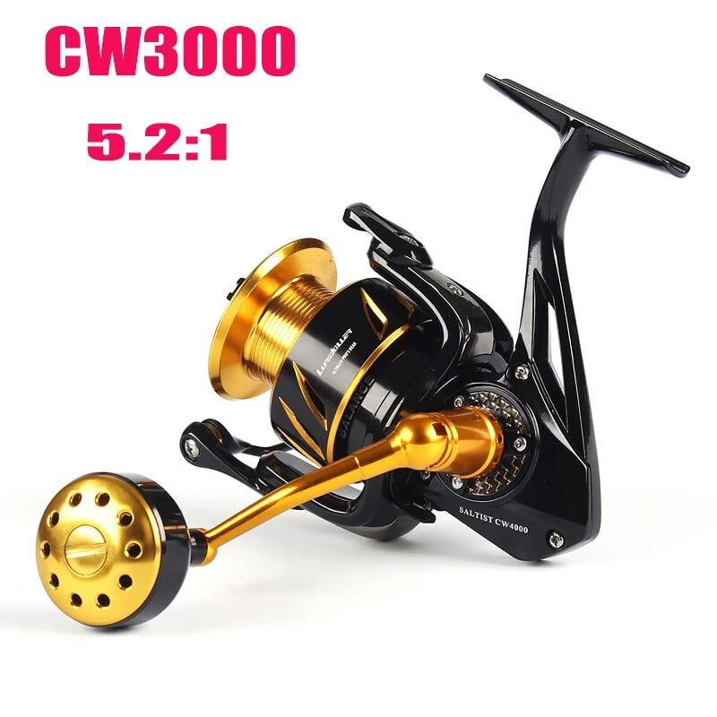 Metal Spinning Reel Jigging Reel10BB 30KGS drag Saltwater Fishing Reel Spinning