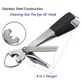 thumbnail image 1 of Agiferg 1 Pcs 4 In 1 Quick Knot Cutter Nippers Snip Tying Tool Nail Clippers Line, 1 of 3