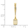thumbnail image 3 of 10K 3-D Polished Spatula Charm, 3 of 5