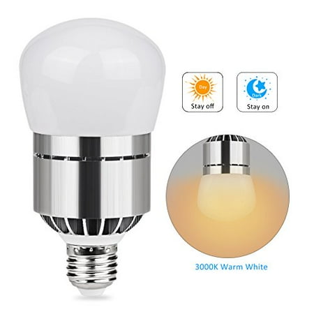 Dusk To Dawn Led Light Bulbs 12w 1200lm E26 E27 Base Warm White Dusk To Dawn Led Light Bulbs 12w 1200lm E26 E27 Base Warm White 6000k Automatic