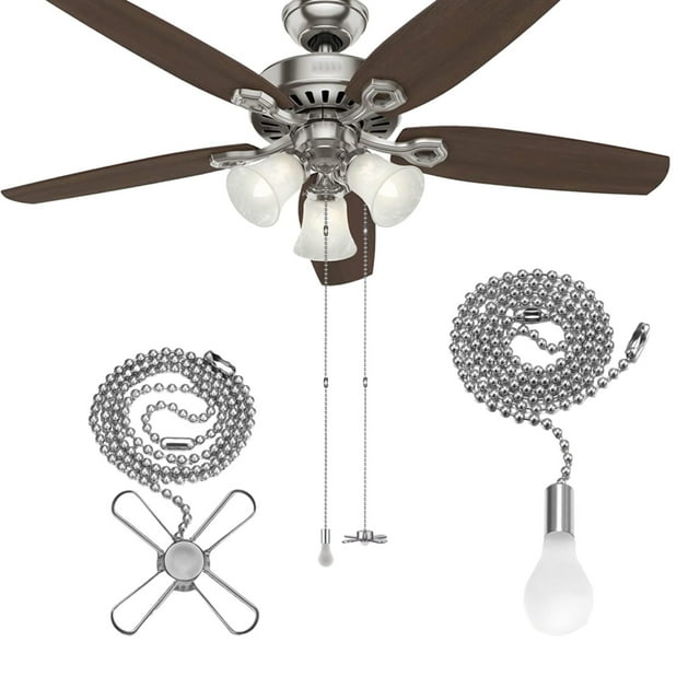 Ceiling Fan Pull Chain Beaded Extension Chains With Light Bulb And Fan Lighting Accessories Ceiling Fan Chandelier Accessories Fan Lamp Pendant Lamp Fan Buckle