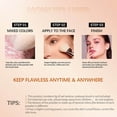 thumbnail image 4 of LPSSTORE Baked Powder Powder Foundation Skin Contouring Oil Control Even Skin Tone Natural Appearance Pearlescent Bronze Compact Powder, 4 of 5